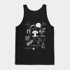 Ok Orchestra Song List Vintage Wash White Text Tank Top Official Ajr Band Merch