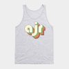 Retro Vintage Ajr Rainbow Letters Distressed Style Tank Top Official Ajr Band Merch