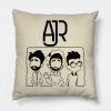 Ajr Met Brothers Throw Pillow Official Ajr Band Merch