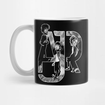 Black White Ajr Artwork Mug Official Ajr Band Merch