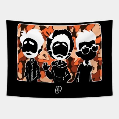 Ajr Cartoon Tapestry Official Ajr Band Merch