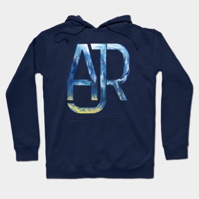 Ajr Smudge Logo Hoodie Official Ajr Band Merch