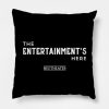 The Entertainments Here Throw Pillow Official Ajr Band Merch