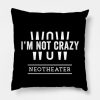 Wow Im Not Crazy Throw Pillow Official Ajr Band Merch