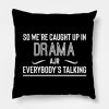 Drama Throw Pillow Official Ajr Band Merch