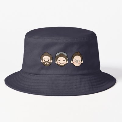 Ajr Black Outline Bucket Hat Official Ajr Band Merch