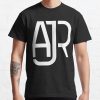 Ajr White Logo Classic T Shirt T-Shirt Official Ajr Band Merch