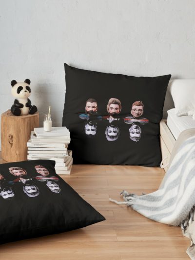 Ajr Band Ajrmy Throw Pillow Official Ajr Band Merch