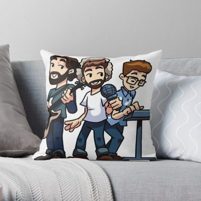 Ajr Tour Merch Drawstring Bags Throw Pillow Official Ajr Band Merch