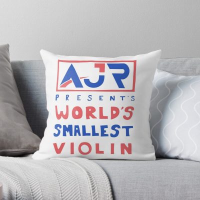 Ajr 90S Nostalgia: Dive Into The Beat Of Ajr'S Neotheater Era With Exclusive Merch! Throw Pillow Official Ajr Band Merch