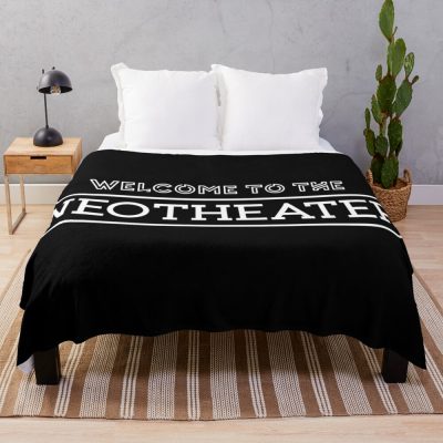 Welcome To The Neotheater Throw Blanket Official Ajr Band Merch