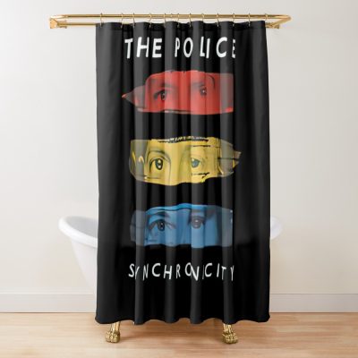 3English Rock Band Shower Curtain Official Ajr Band Merch